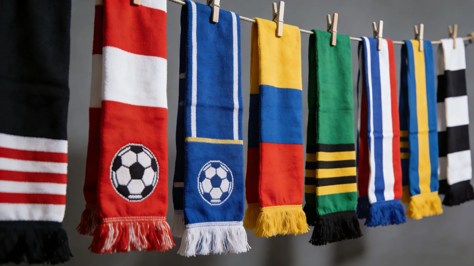 How to Choose the Design for a Custom Football Scarf-OEM Expert Guide.webp